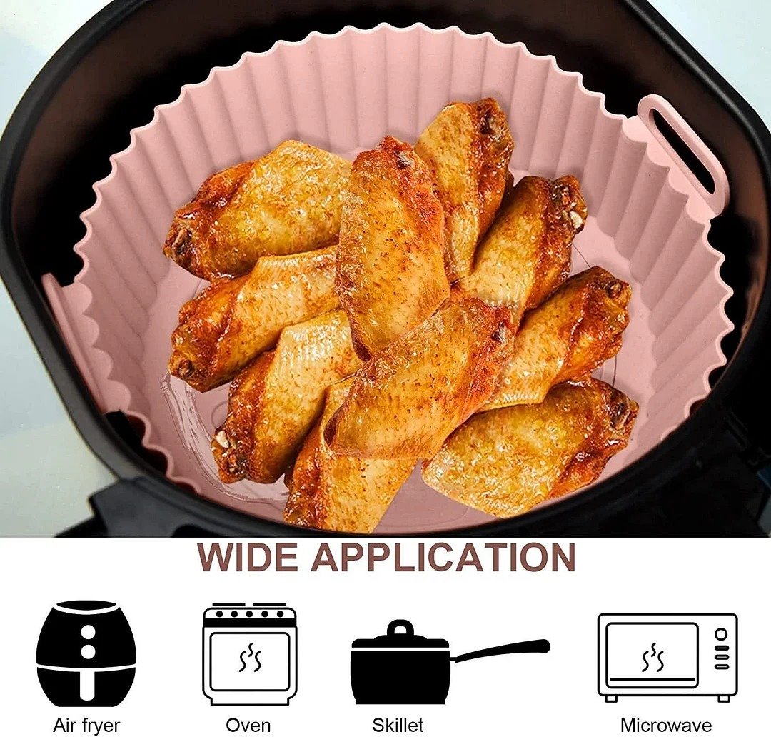 Buy 3 Get 2 Free 🔥 Air Fryer Silicone Baking Tray