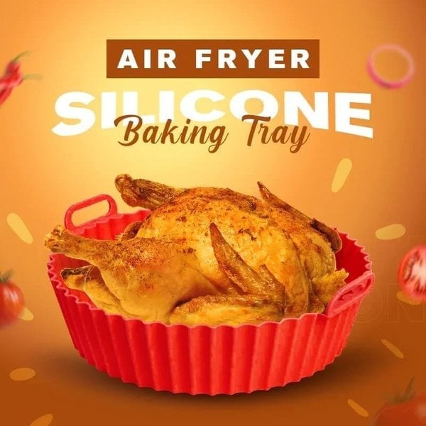 Buy 3 Get 2 Free 🔥 Air Fryer Silicone Baking Tray