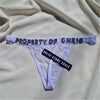 Personalized Thong