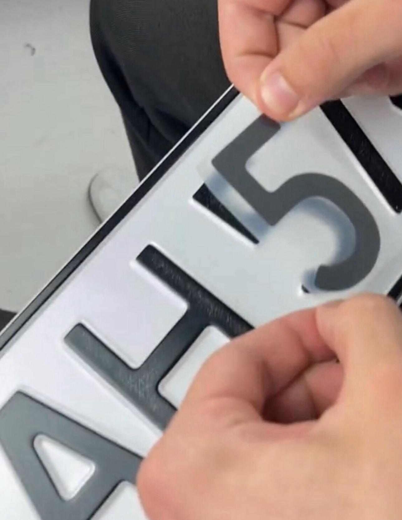 License Plate Stickers Nanofilm