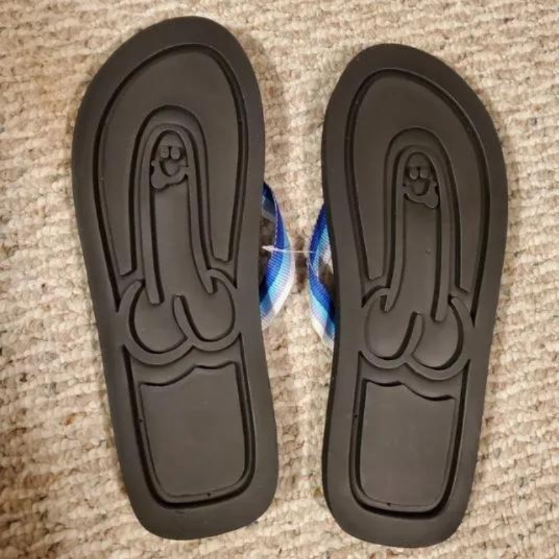 Hidden Penis Slippers