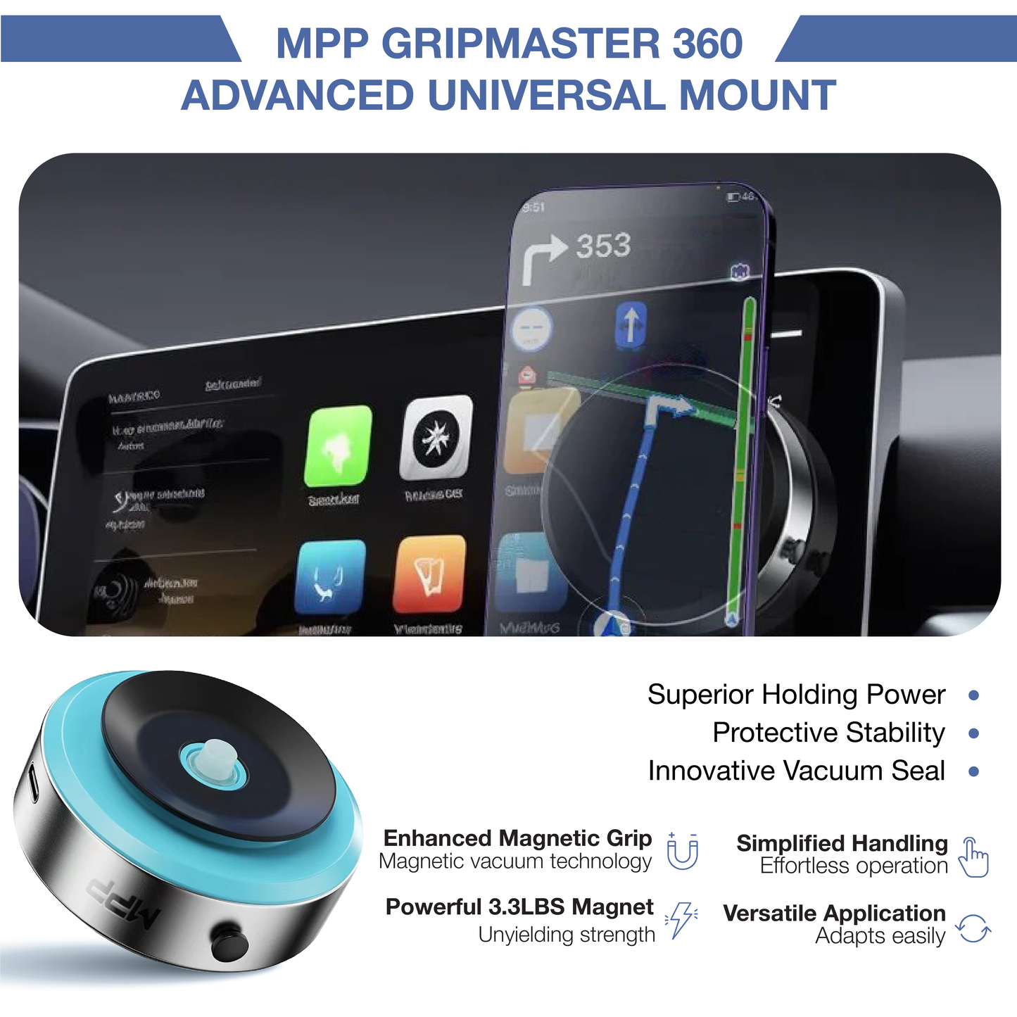 MPP®  GripMaster 360 Magnetic Holder