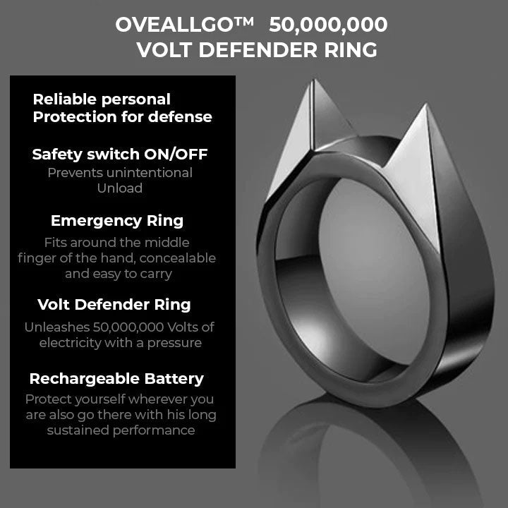 Biradu™ PROMAX 50,000,000 Volt Defender Ring