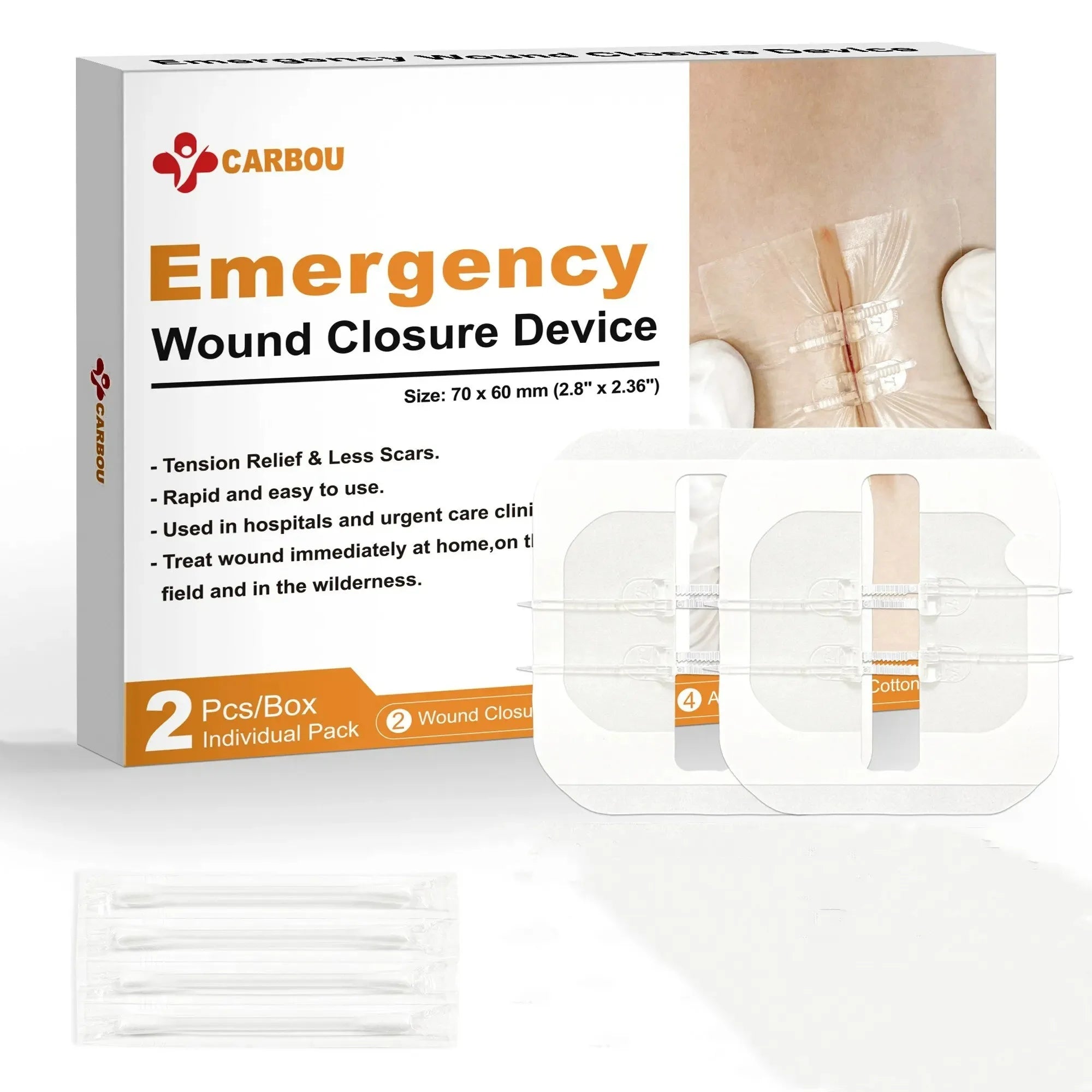 2PCS Advanced Wound Closure Kit