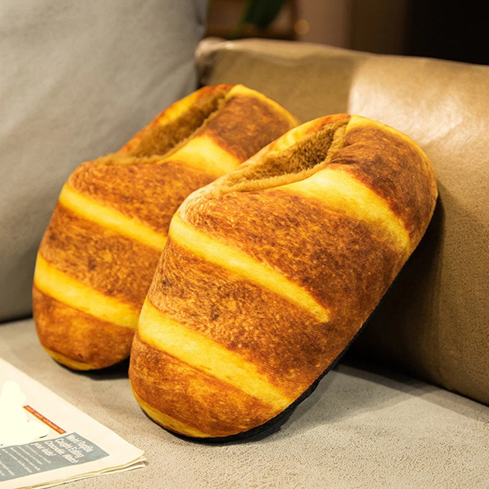 Biradu™ BreadWalk Cotton Slippers