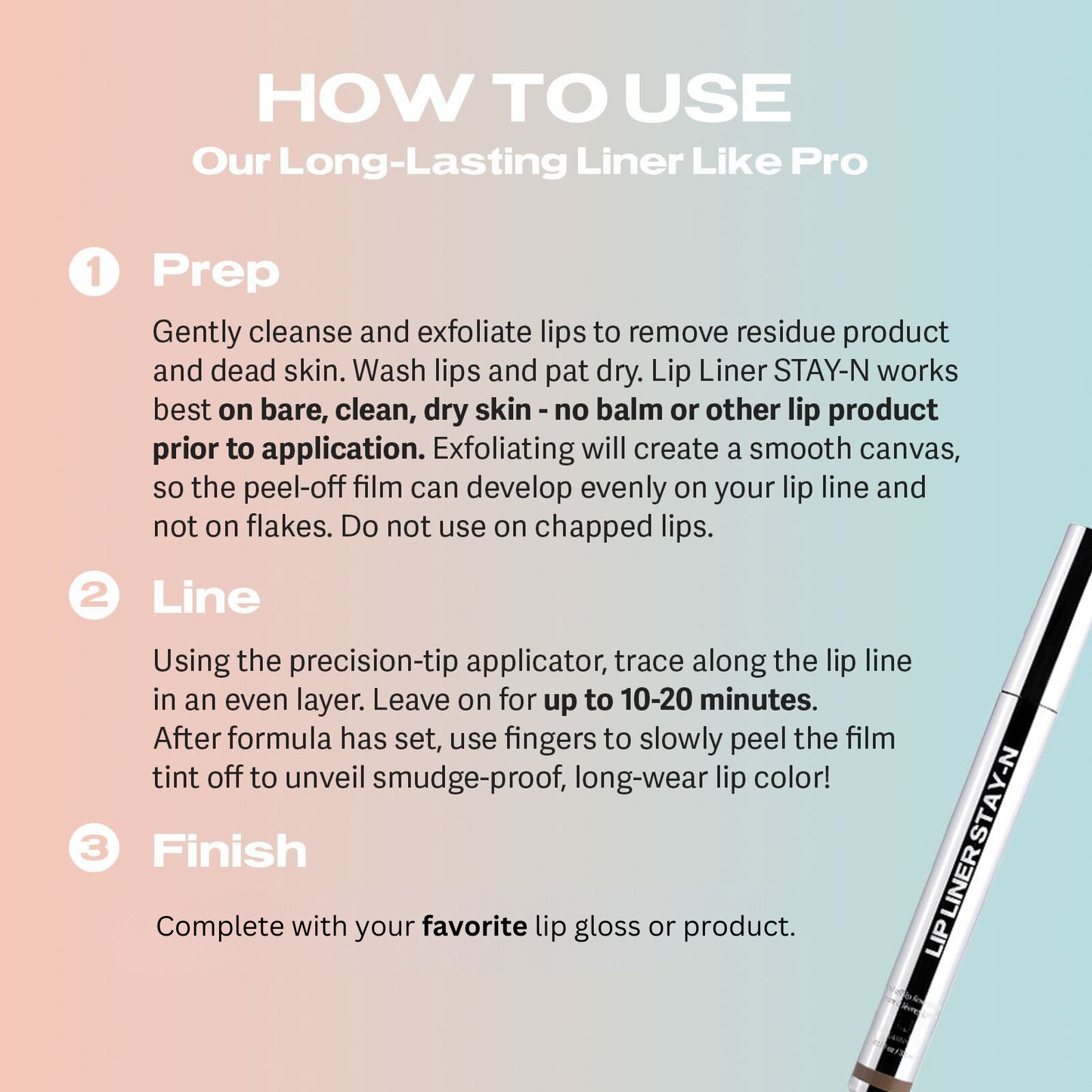 Lip Charm Stay-On Liner