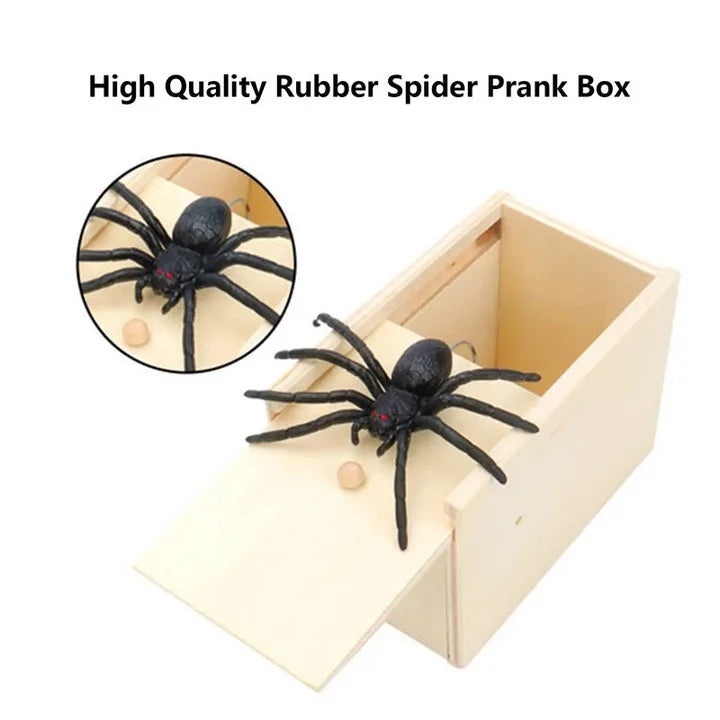 Biradu™ Spider Scare Prank Box