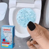 Lemon Scent Toilet Bowl Cleaner Tablets (1 Bottles/ 16 PCS)