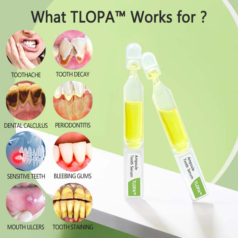 🔥TLOPA™ Ampoule Toothpaste, Removal of tartar and plaque bacteria and various oral problems