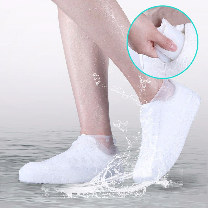 Waterproof Silicone Shoe Cover (1 Pair) – Biradu