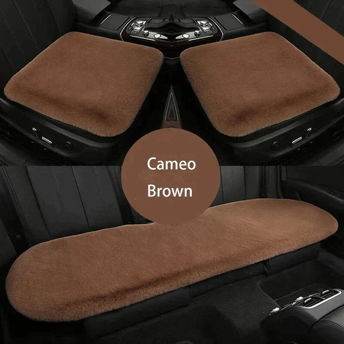 Plush Car Seat Cushion