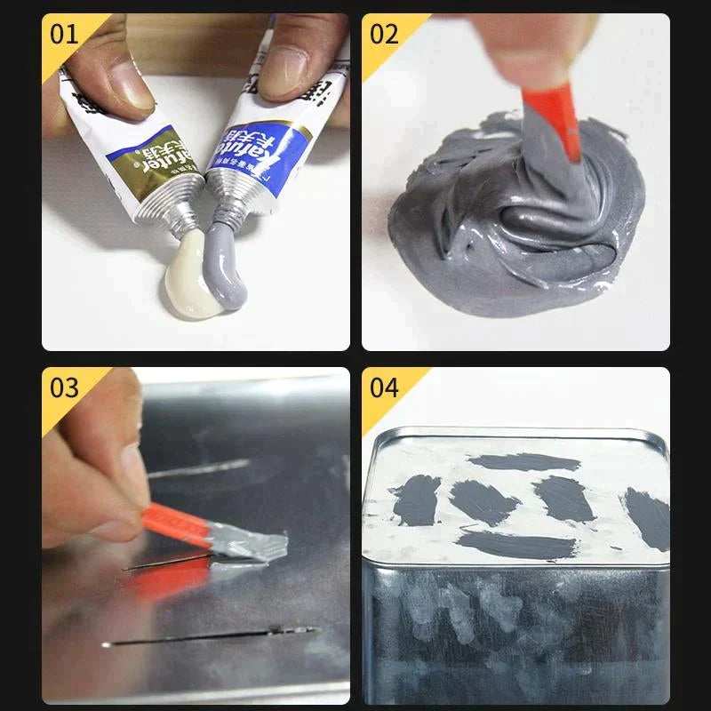 Permanent Metal Repair Paste Set (A+B)