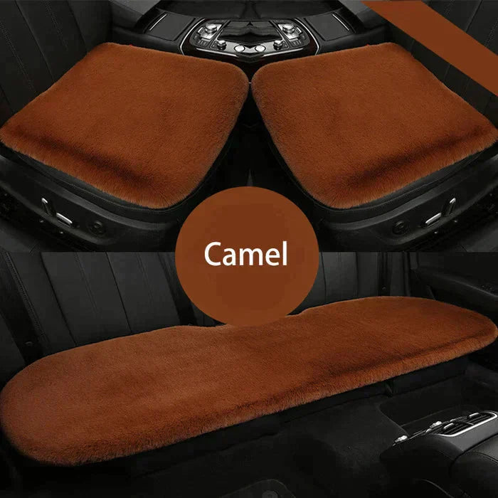 Plush Car Seat Cushion