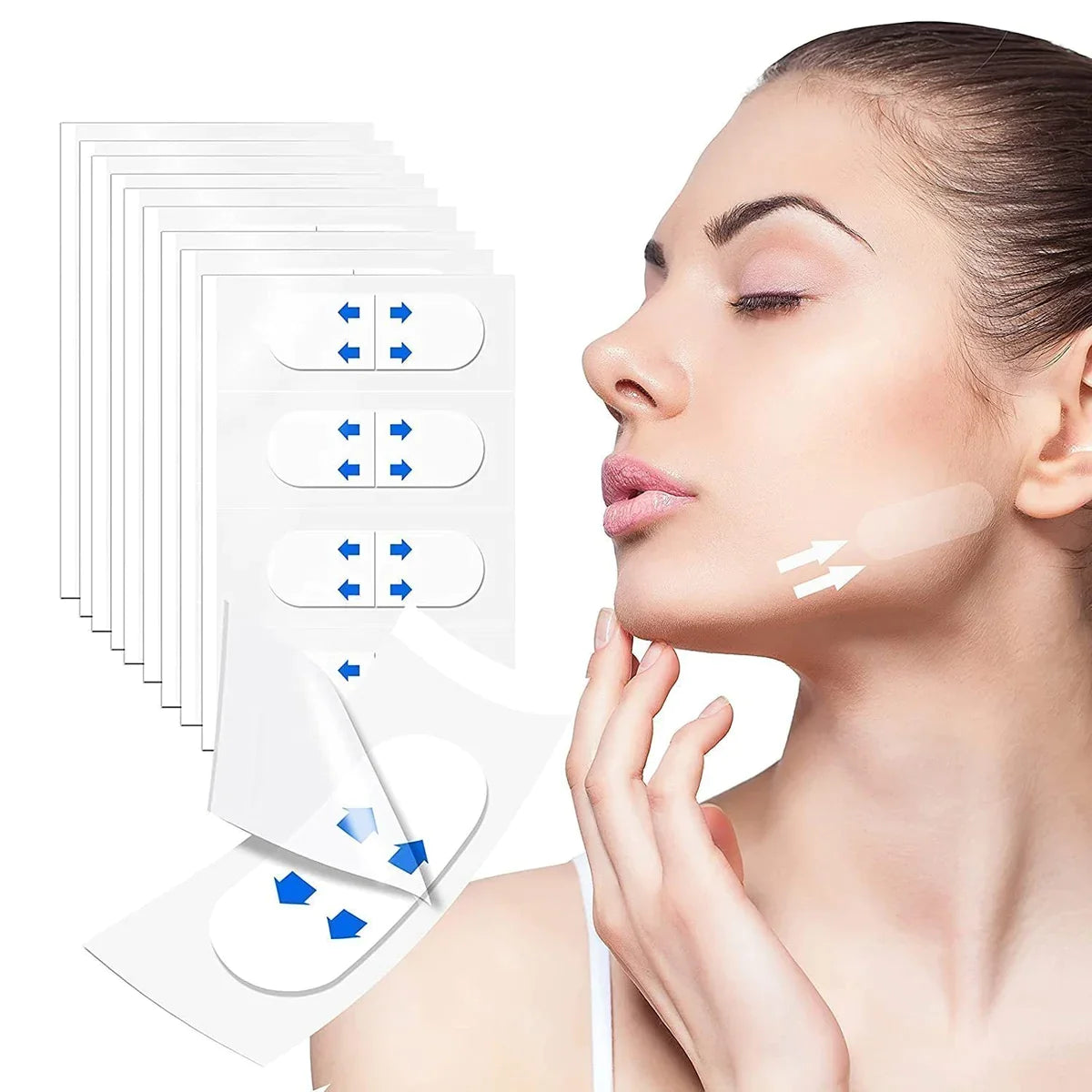 Invisible Face Lifter Tape Has a delicate V face