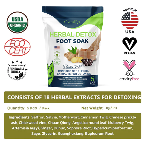 Oveallgo™ Herbal Ultimate Detox Foot Soak Beads