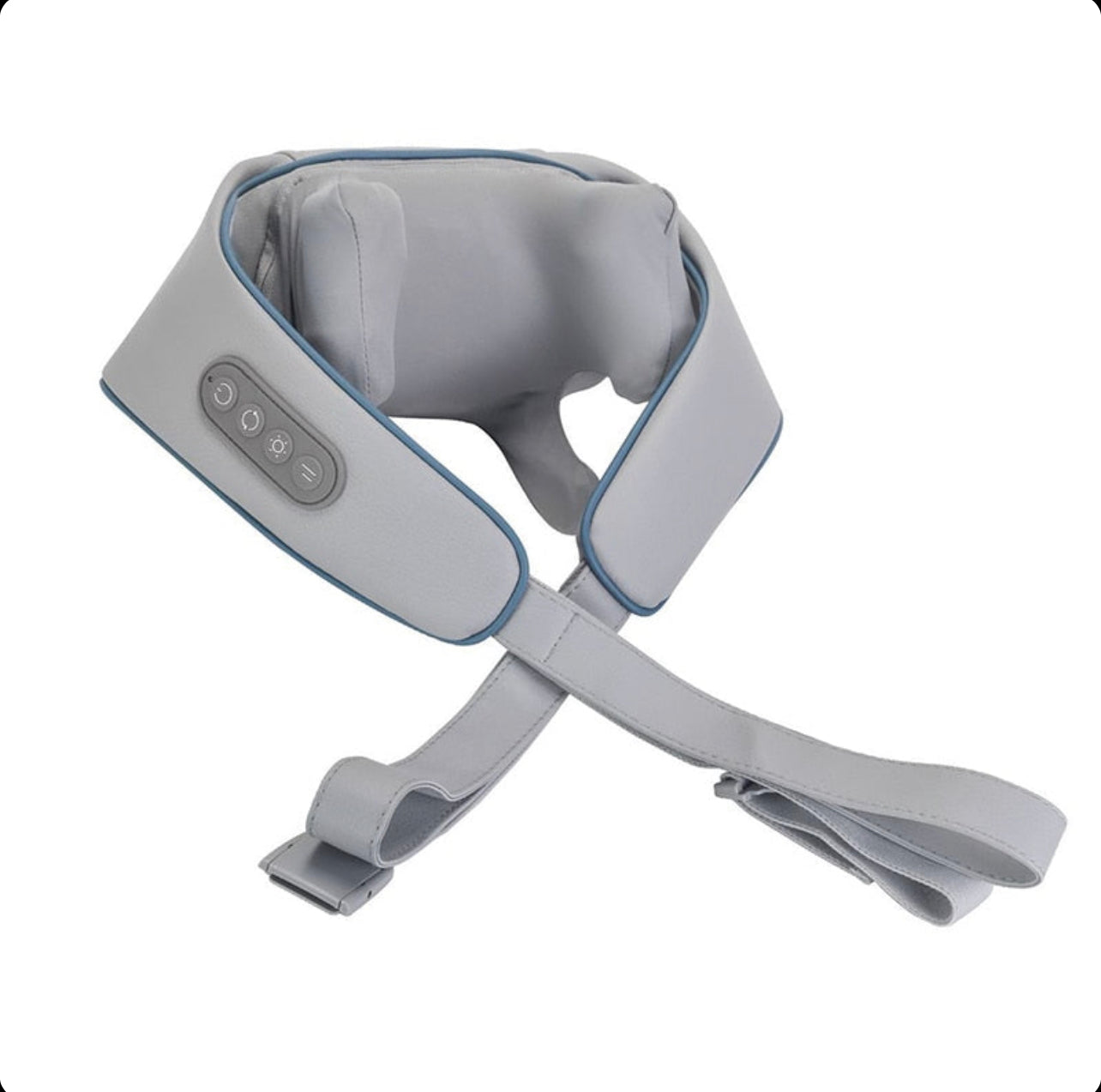 Stress Relieving And Soothing Neck, Shoulder And Waist Massager - [With Heat Compression Technology]