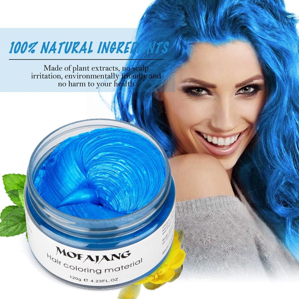 2 in 1 Stylish And Temporary Color Hair Wax (60% OFF TODAY!)