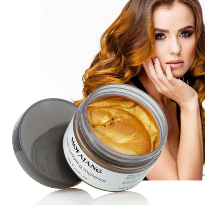 2 in 1 Stylish And Temporary Color Hair Wax (60% OFF TODAY!)