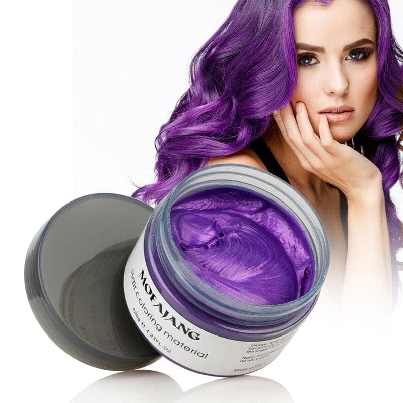 2 in 1 Stylish And Temporary Color Hair Wax (60% OFF TODAY!)