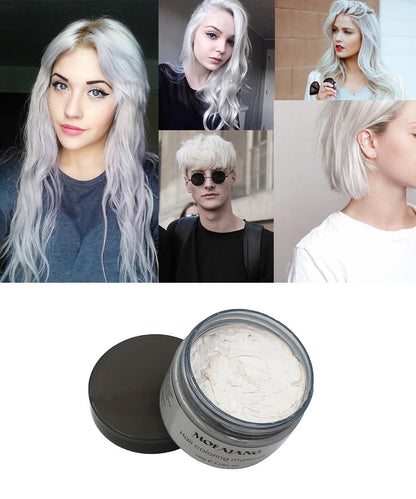 2 in 1 Stylish And Temporary Color Hair Wax (60% OFF TODAY!)