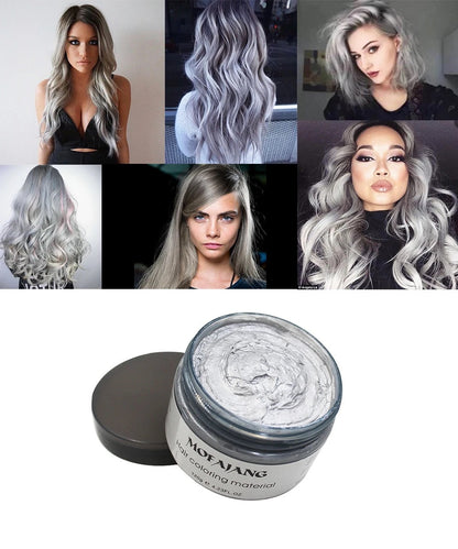 2 in 1 Stylish And Temporary Color Hair Wax (60% OFF TODAY!)