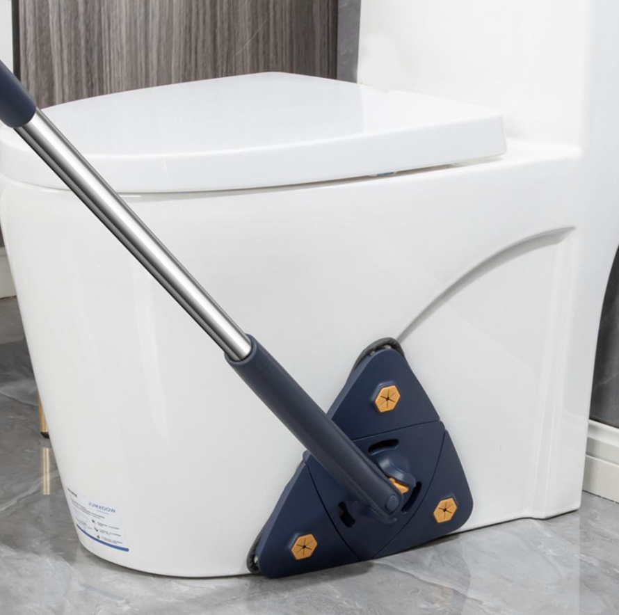 Cleangly 360° Triangular Spin Mop™