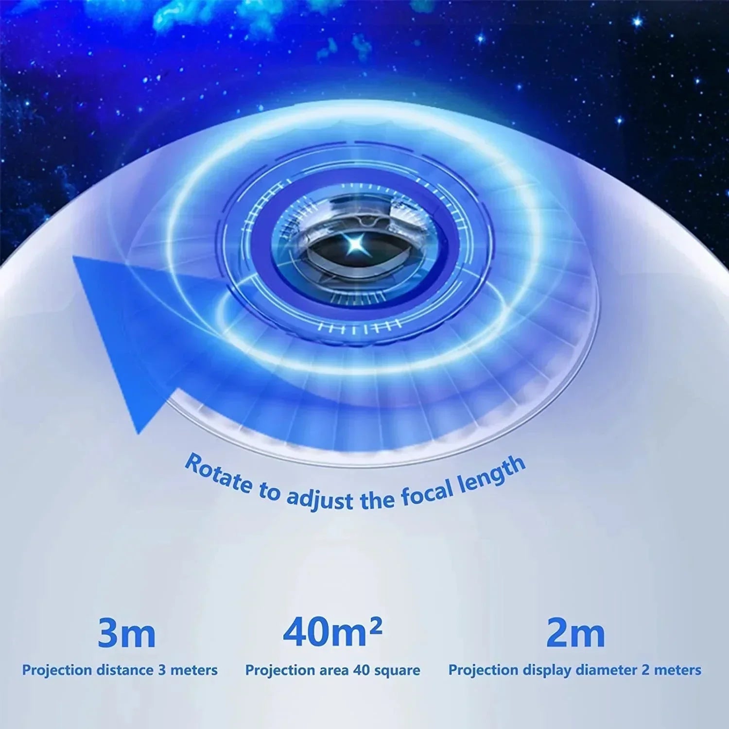 Planetarium Galaxy Projector