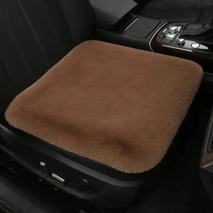 Plush Car Seat Cushion