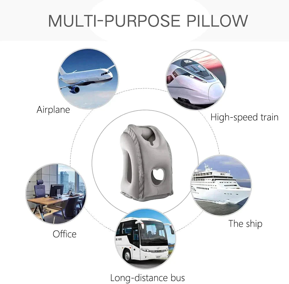 leosporr Inflatable Travel Pillow