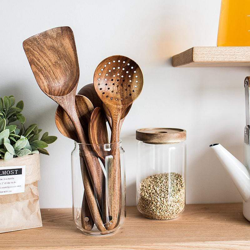 TeakTime: Eco-Chic Kitchen Essentials